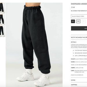 Joah Brown Oversized Joggers